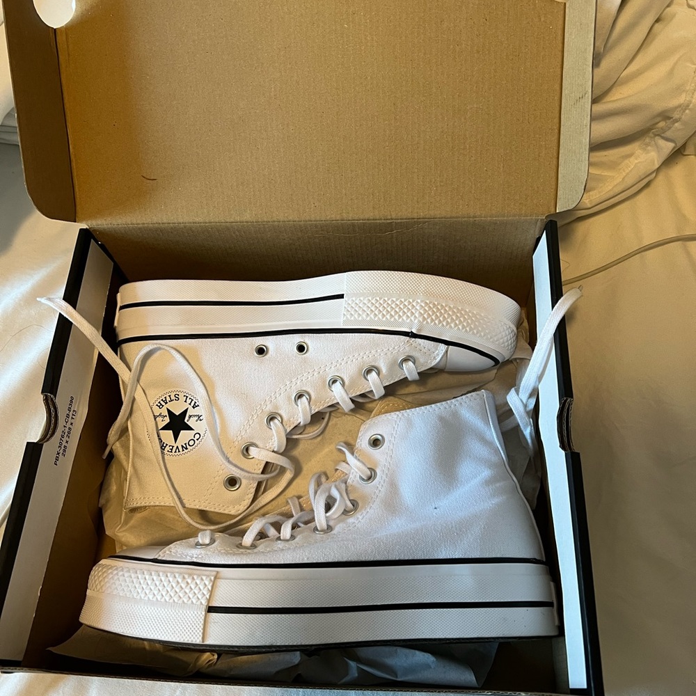 Converse platform high tops